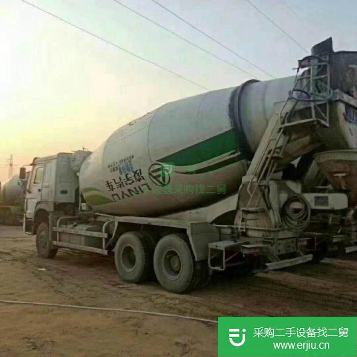 山東出售二手國四豪沃攪拌車