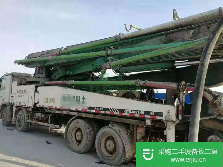 山東出售二手混凝土泵車