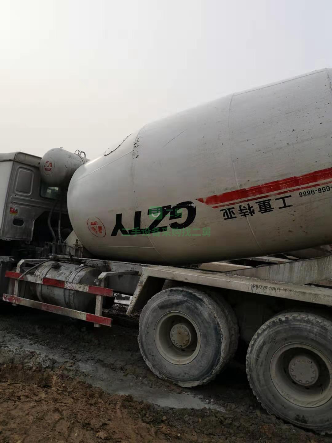 河北出售二手豪沃混凝土攪拌車