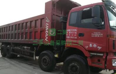 江蘇出售二手歐曼前四后八自卸車(chē)
