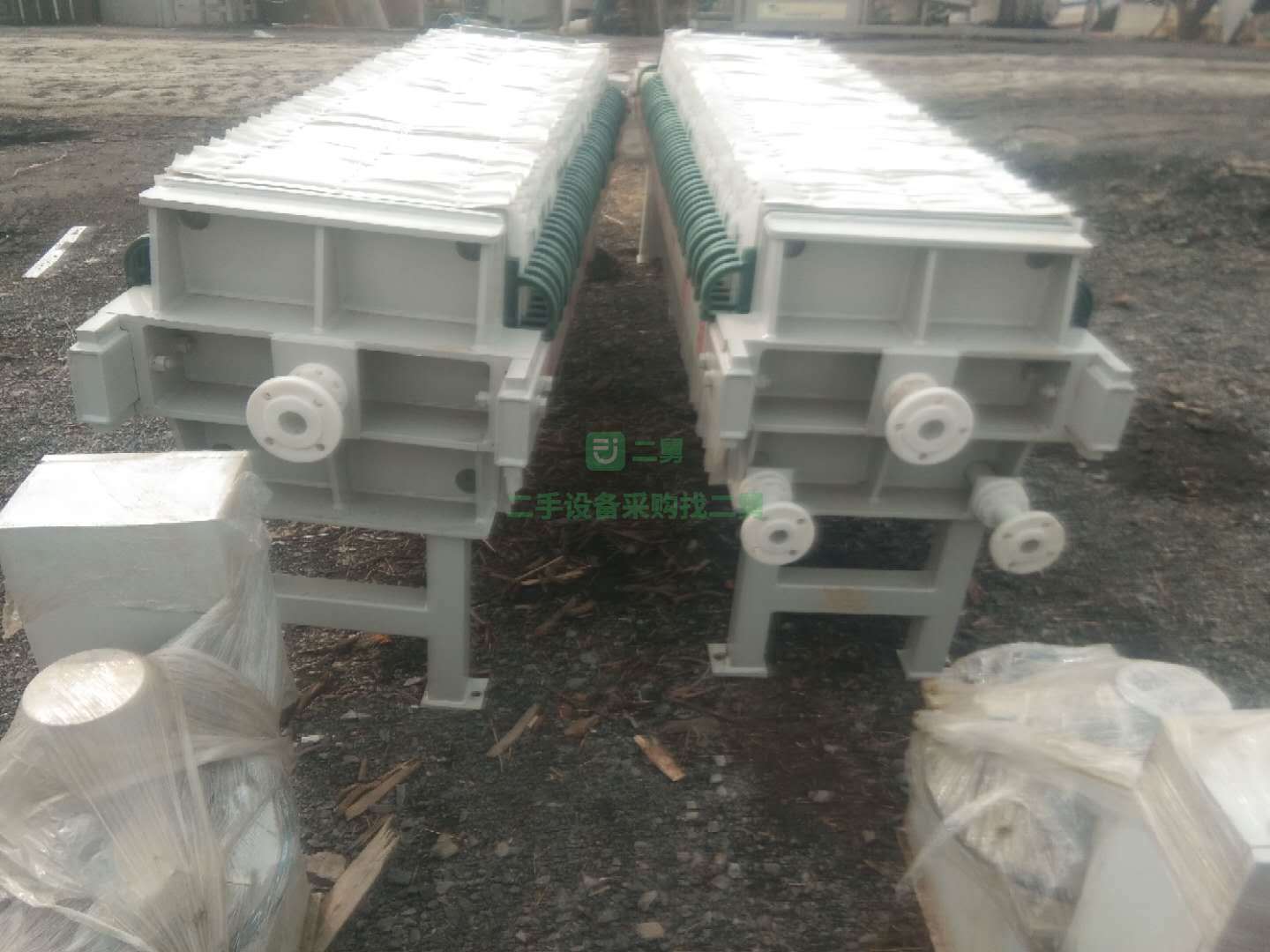 二手杭州威程30平方壓濾機
