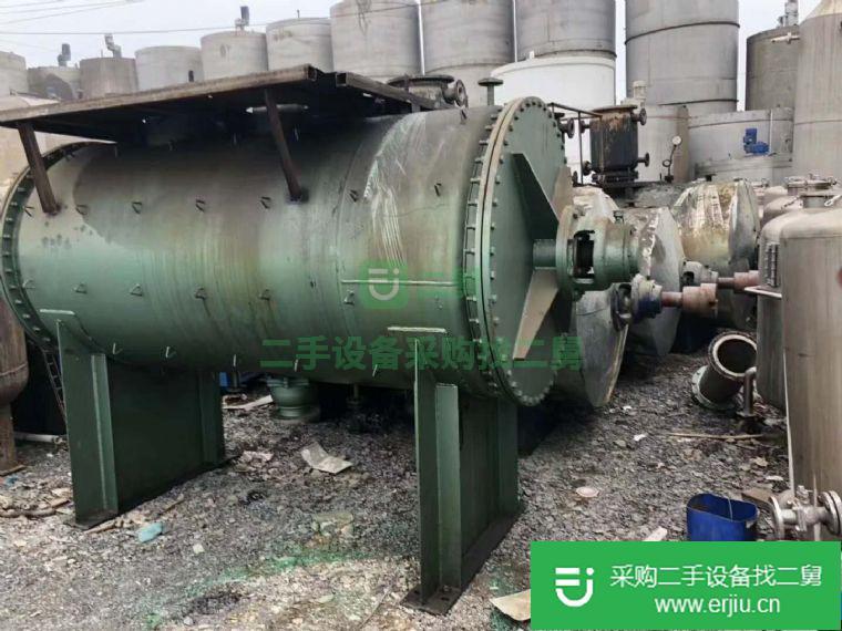 轉(zhuǎn)讓:出售二手3000L真空耙式干燥機(jī)