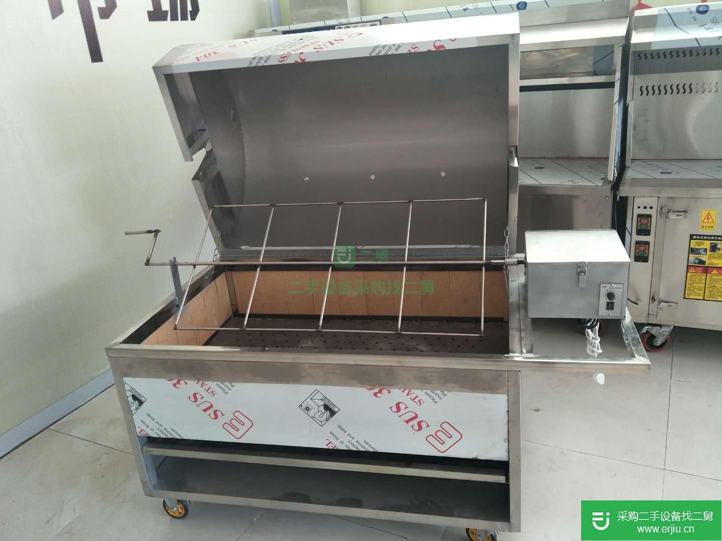 出售無煙燒烤車無煙凈化燒烤爐飯店油煙凈化器飯店油煙一體機羊腿爐全羊爐