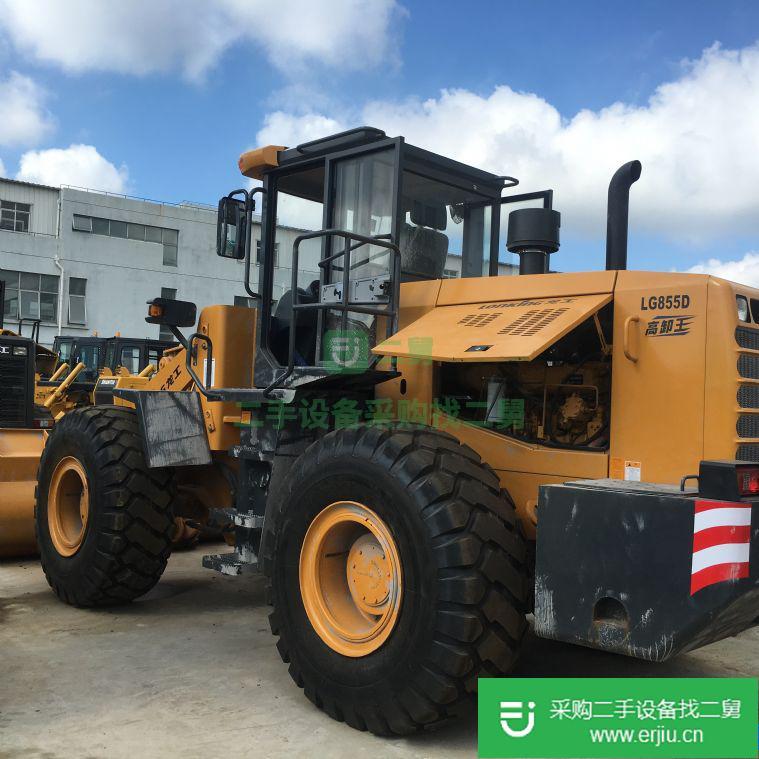 轉讓:二手裝載機龍工855D環保50鏟車