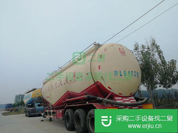 甘肅出售二手物料顆粒散裝罐車