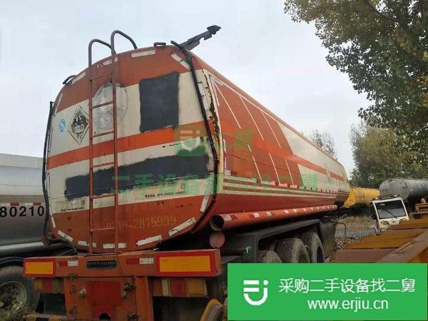 出售二手48立方油罐車鐵皮