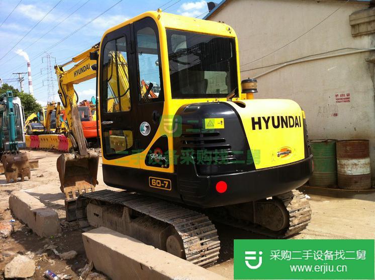 山西出售二手現代R60-7挖掘機