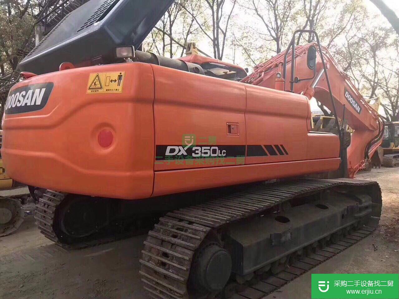 陜西出售二手斗山 DX345LC 挖掘機