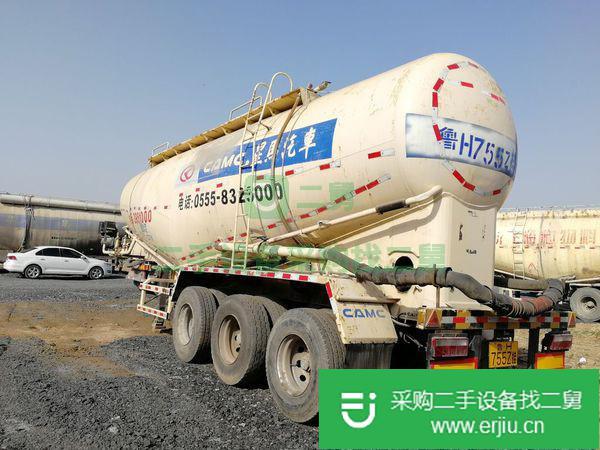甘肅出售二手物料顆粒散裝罐車