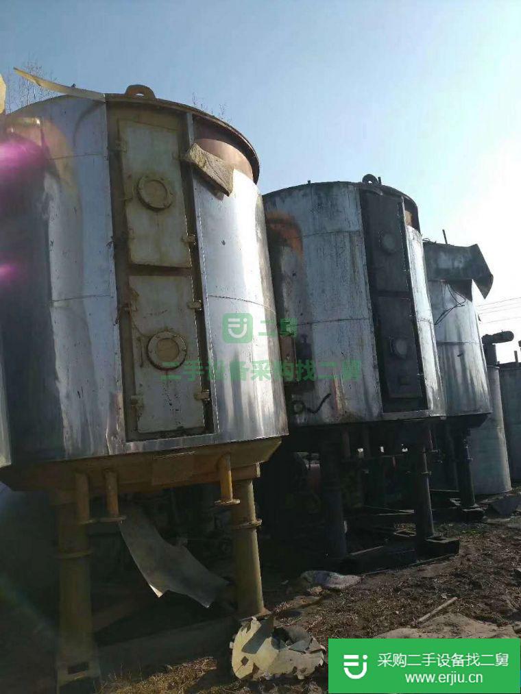 二手30平方工大盤式連續干燥機