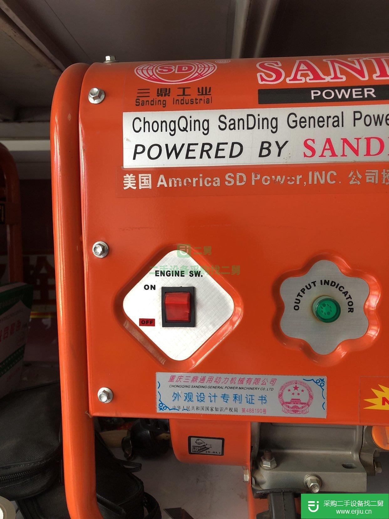 陜西出售二手汽油發(fā)電機(jī)九成新