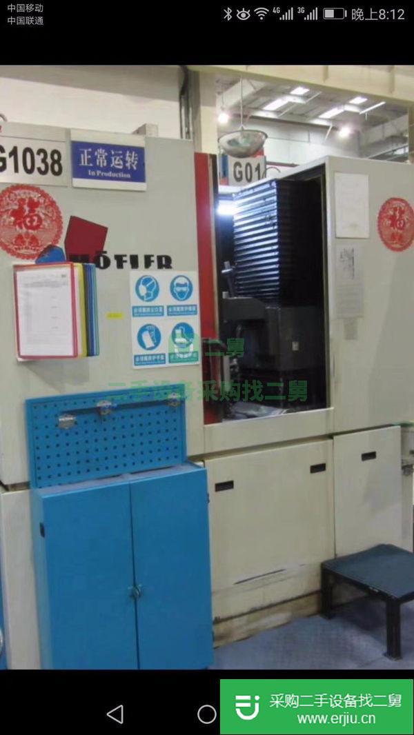 岀售:二手數控豪夫勒400成型磨齒機