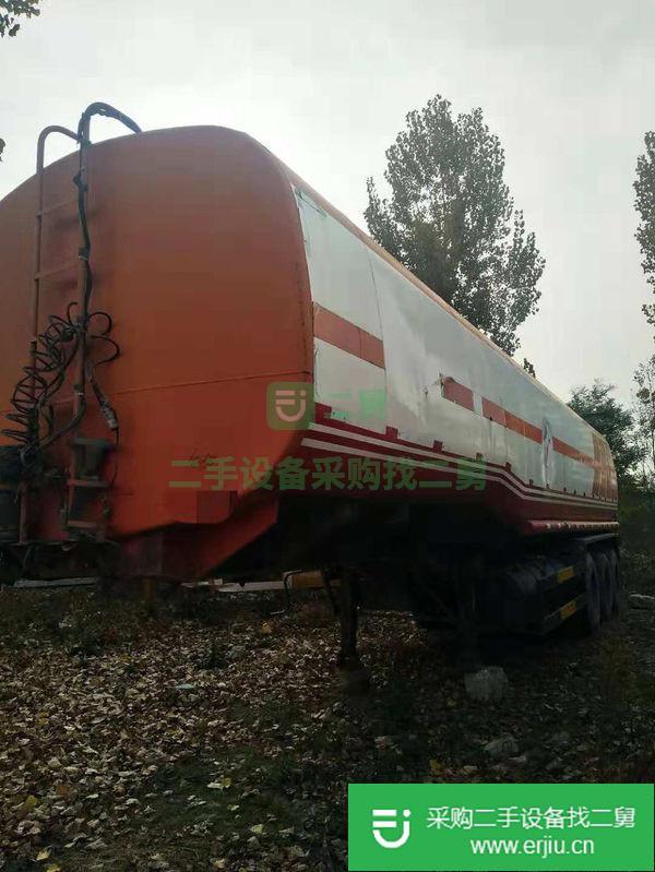 出售二手48立方油罐車鐵皮