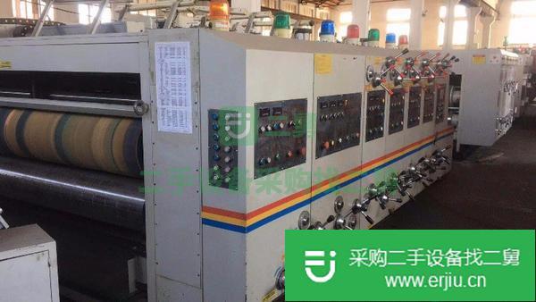 出售上海今昌四高速印刷機、開槽加圓模、紙箱機械