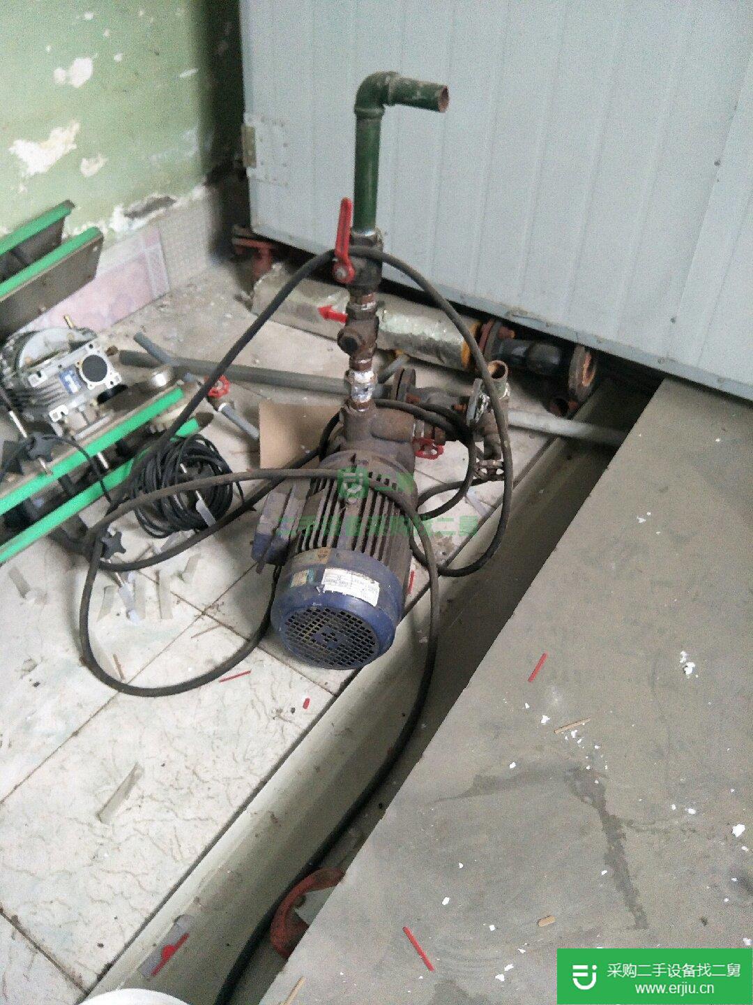 兩個抽水泵馬達處理三項電的