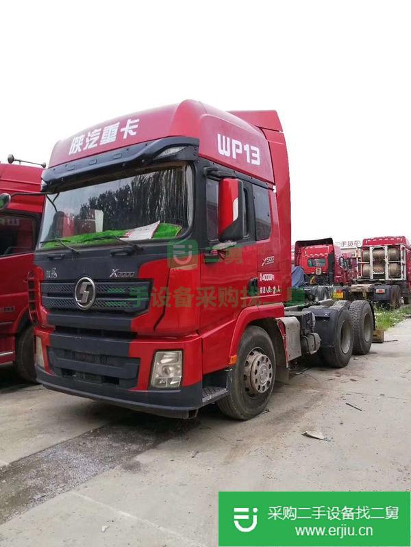 出售二手德龍X3000牽引車、國五500馬力