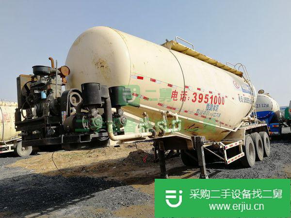 甘肅出售二手物料顆粒散裝罐車