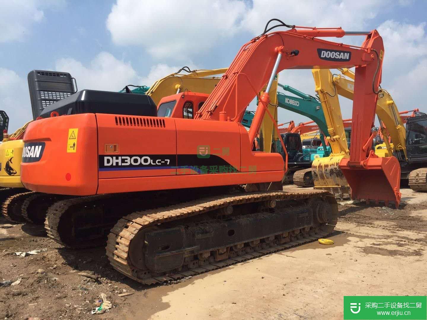 寧夏出售二手斗山 DH300LC-7 挖掘機