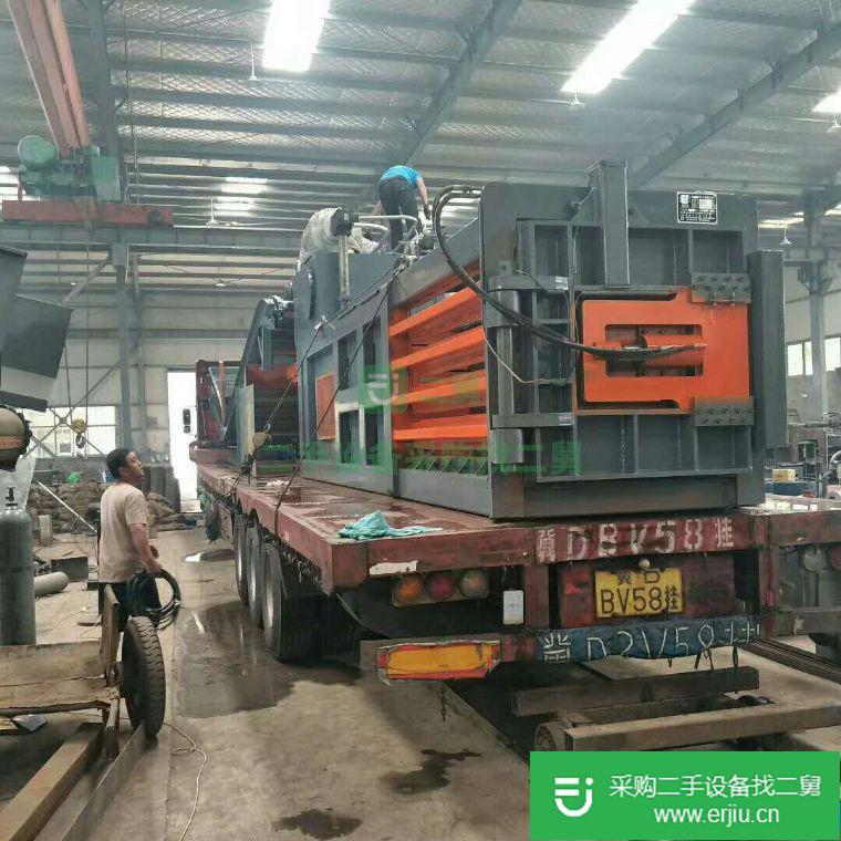 出售二手廢紙塑料瓶打包機(jī)