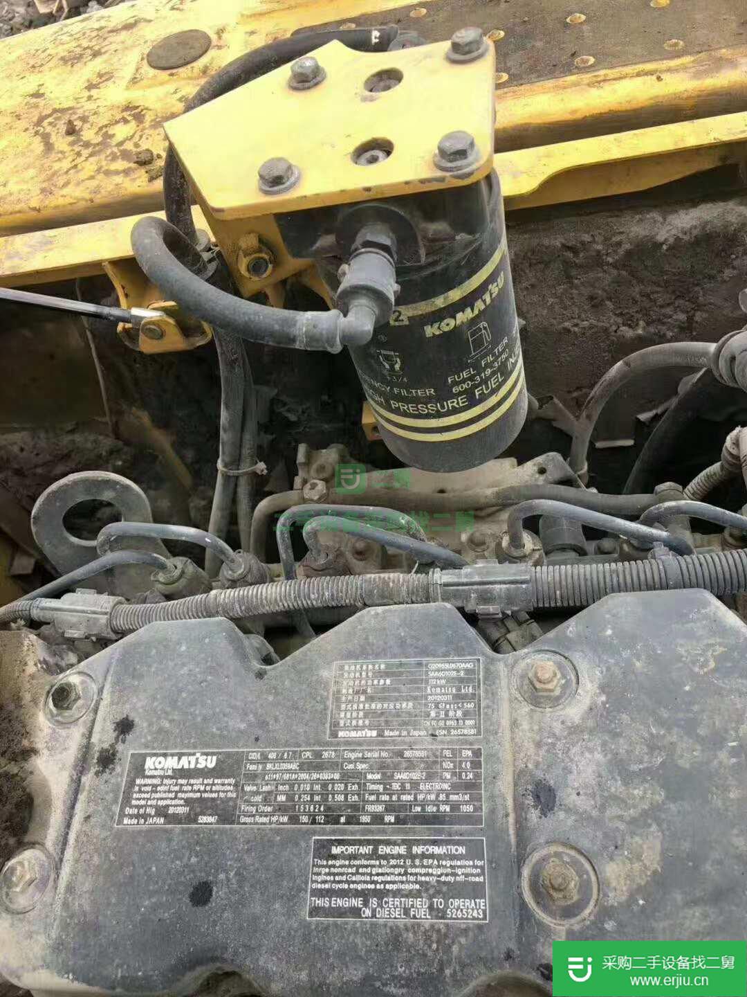 安徽出售二手小松 PC200-8N1 挖掘機