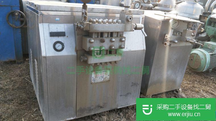 山東出售二手高壓均質機
