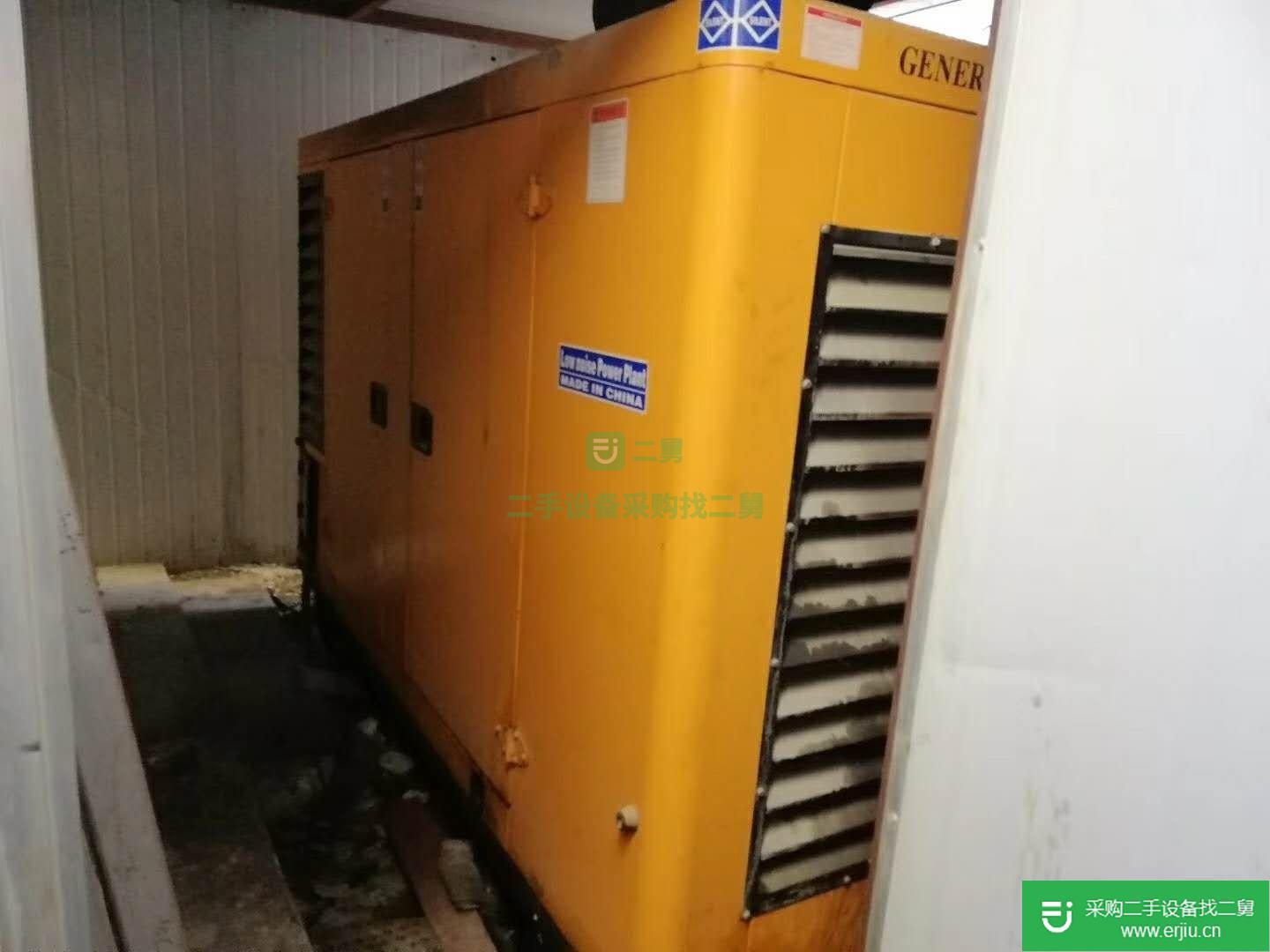 湖北出售二手酒店自用一手柴油發電機
