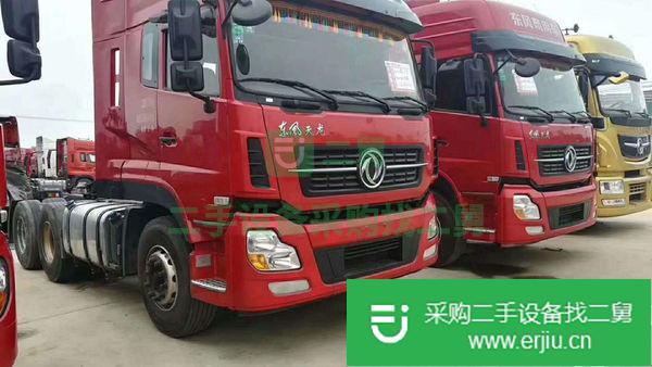 出售二手15年?yáng)|風(fēng)天龍雙驅(qū)牽引車420馬力國(guó)四車