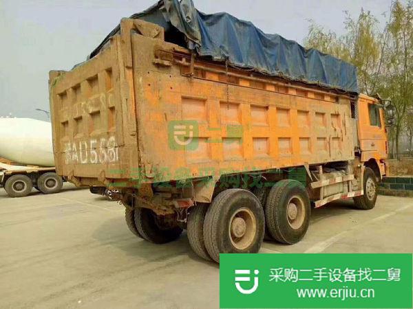 出售二手德龍后八輪自卸車