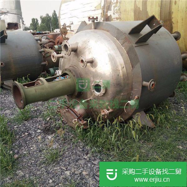 廣西北海市出售1-15噸二手不銹鋼反應釜,搪瓷反應釜