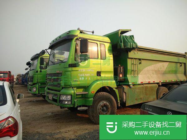 出售二手陜汽德龍豪沃工程翻斗自卸車