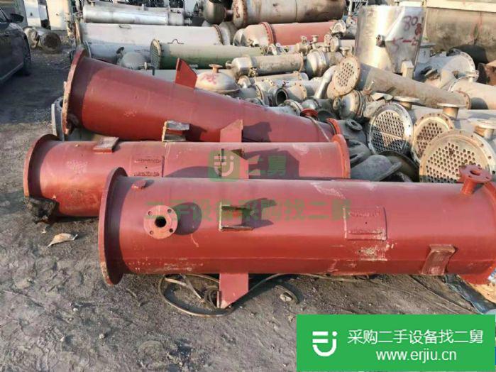 出售二手25平方鈦材冷凝器