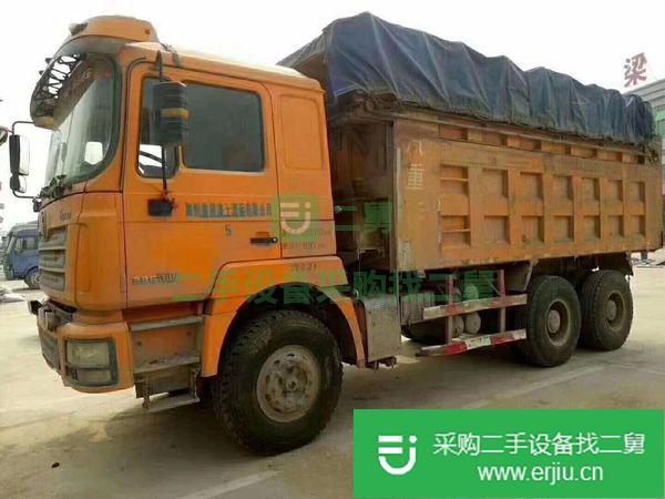 出售二手德龍后八輪自卸車