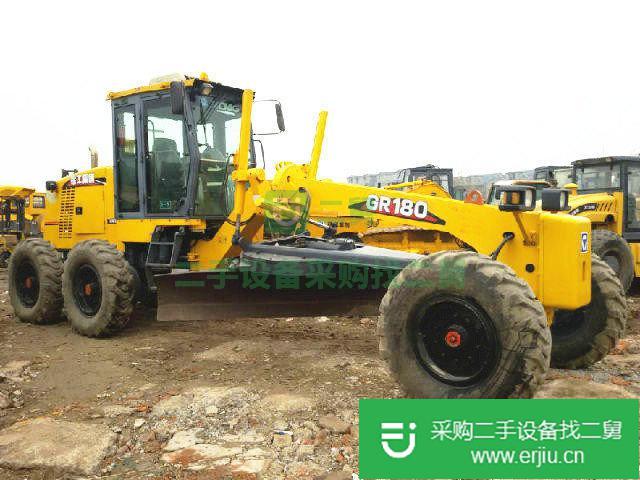青海出售二手徐工 GR180R 平地機