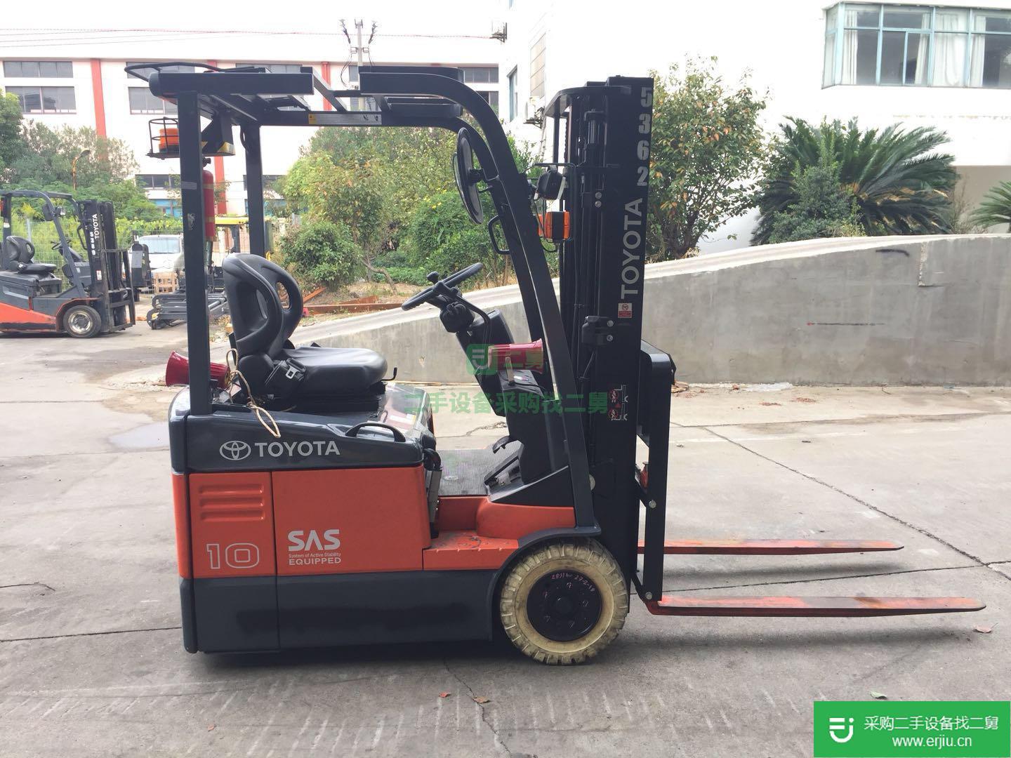 出售二手豐田1噸2噸全交流電動叉車二手電動叉車(豐田1噸2噸電動叉車）