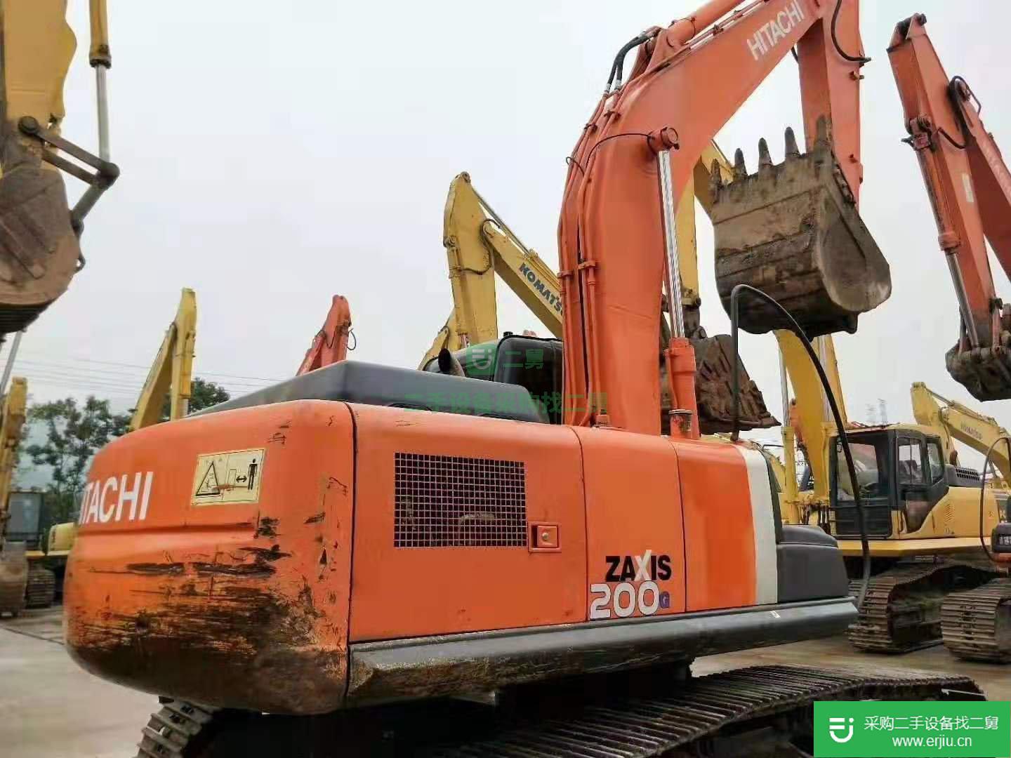 江西出售二手日立 ZX200-3挖掘機