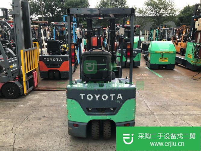 出售二手豐田1噸2噸全交流電動叉車二手電動叉車(豐田1噸2噸電動叉車）