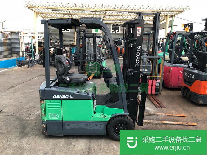 出售二手豐田1噸2噸全交流電動叉車二手電動叉車(豐田1噸2噸電動叉車）