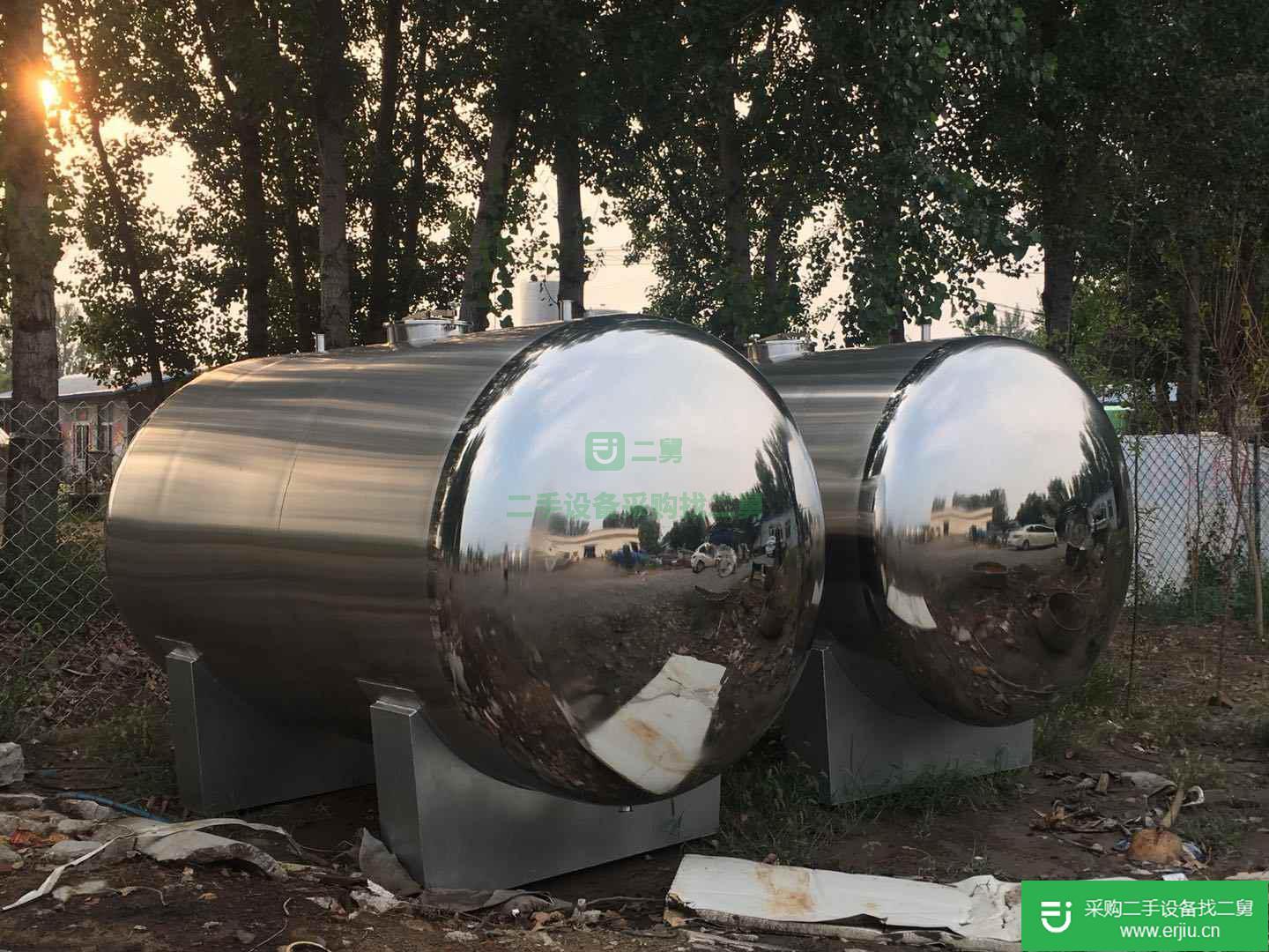 出售二手不銹鋼儲罐