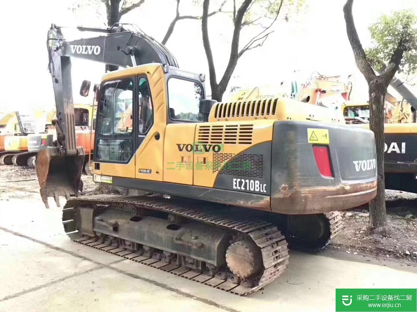 吉林出售二手沃爾沃EC210B 挖掘機