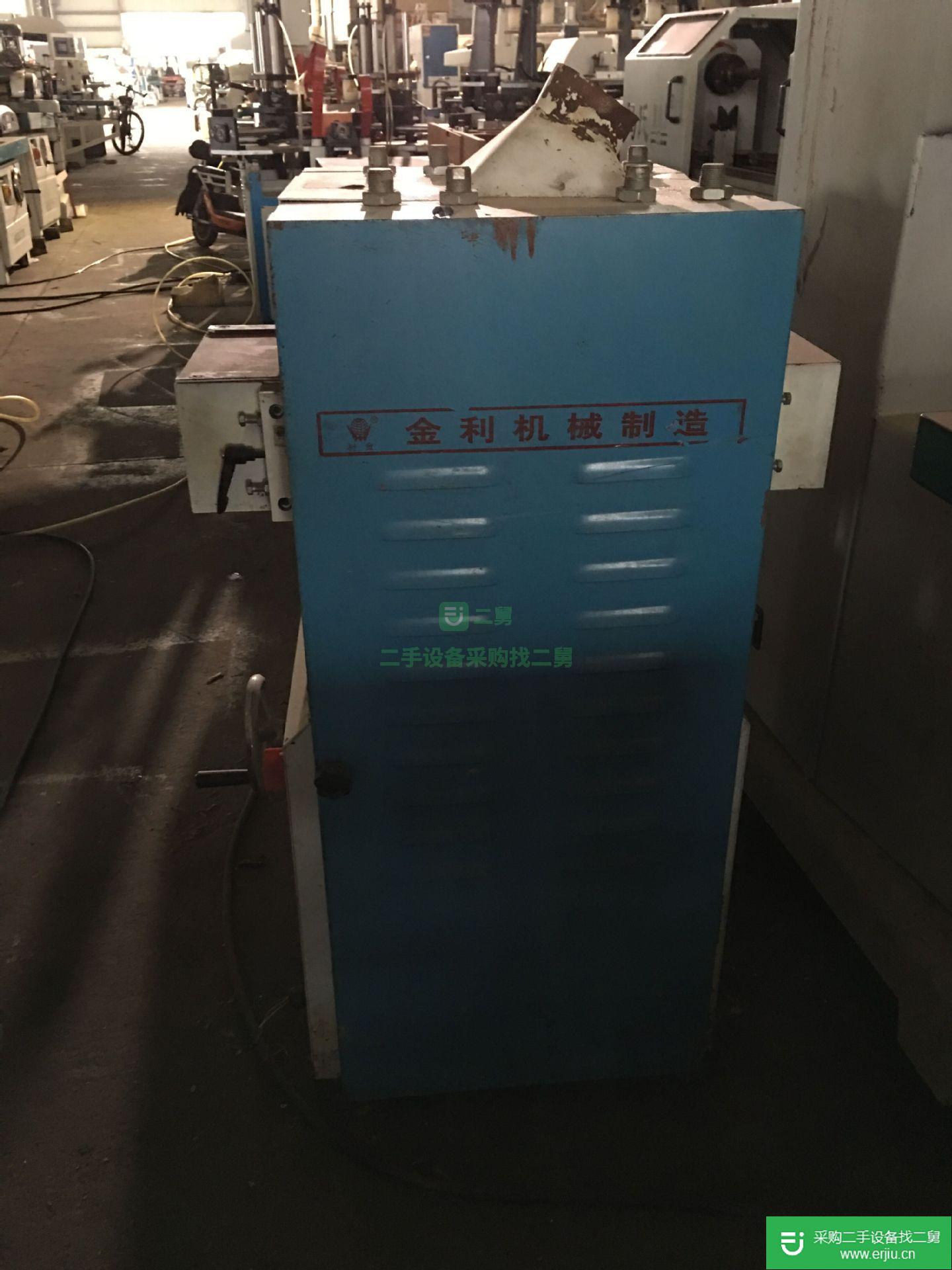 出售二手雙面高速壓刨床
