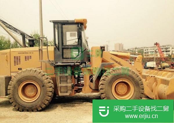出售二手50裝載機—標臂/加長臂—夾抱/側翻裝載機