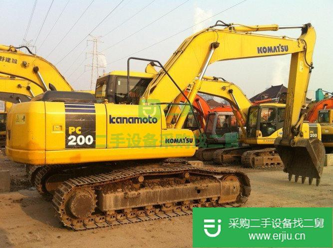 陜西出售二手小松PC200LC-7挖掘機
