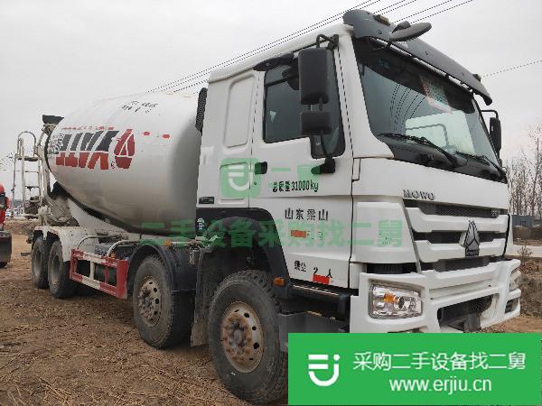 出售二手攪拌罐車混泥土攪拌罐車豪沃12立方到20立方