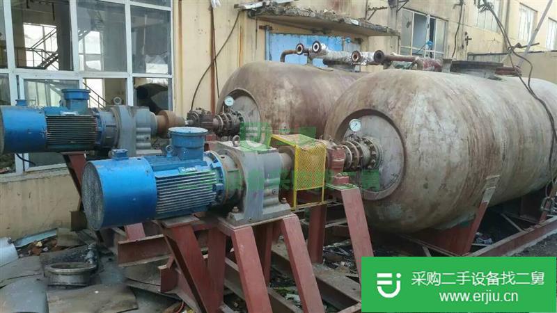 二手15立方二手耙式干燥機