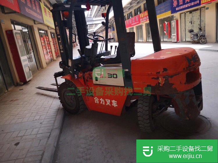 出售二手合力3噸柴油叉車原版油漆九成新二手叉車