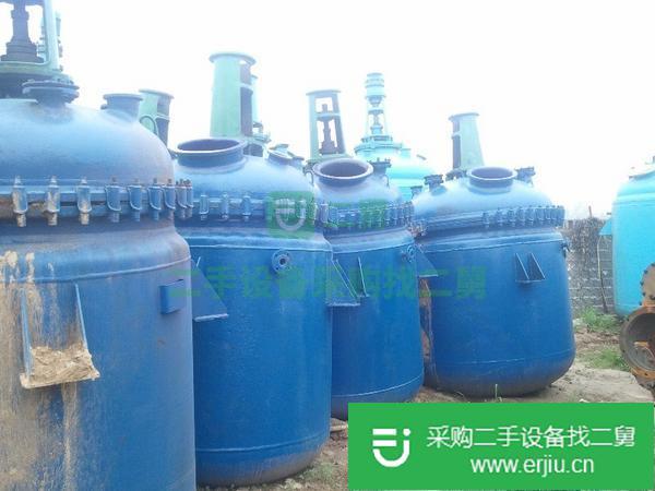 山東濟寧出售二手反應釜九成新2015年