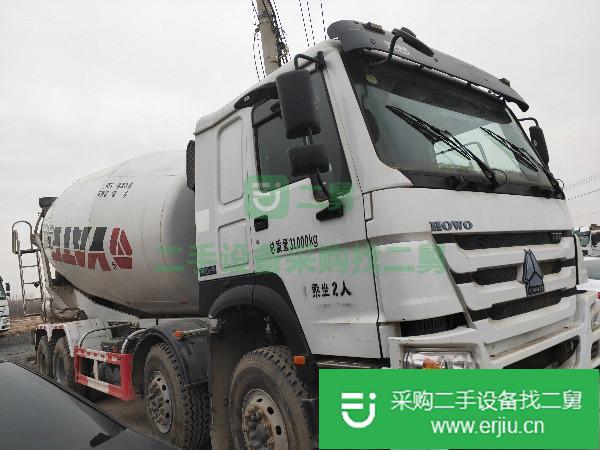 出售二手攪拌罐車混泥土攪拌罐車豪沃12立方到20立方