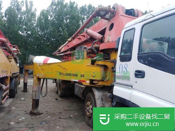 出售二手水泥攪拌車水泥泵車