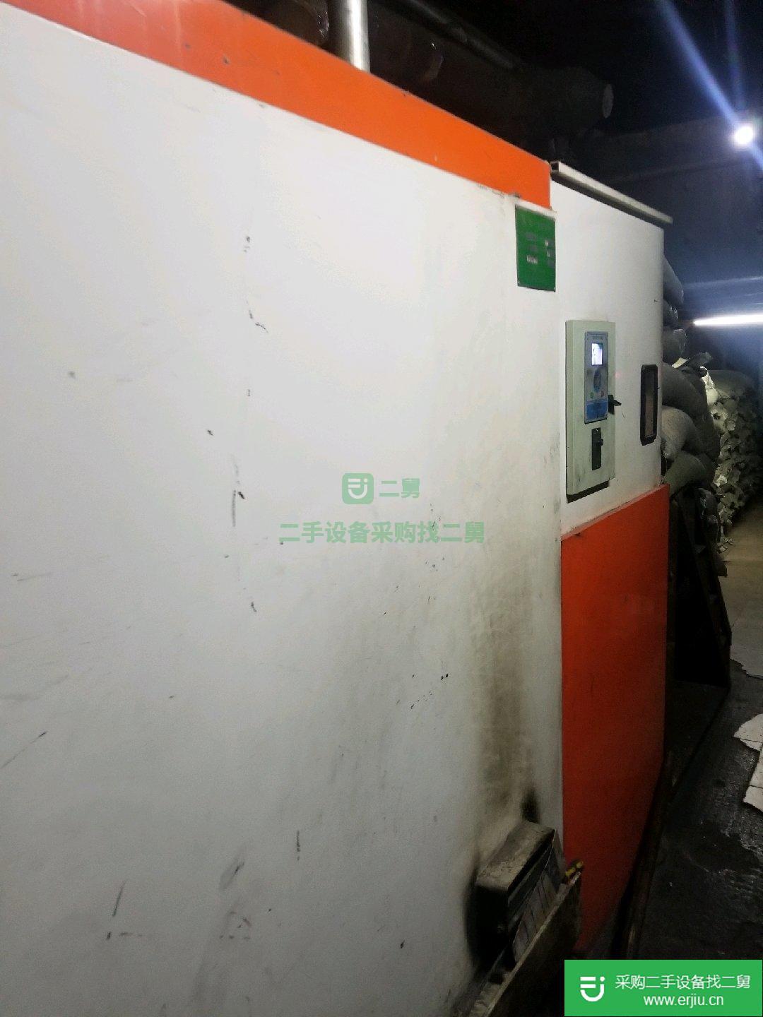 出售八成新生物質顆粒熱水鍋爐
