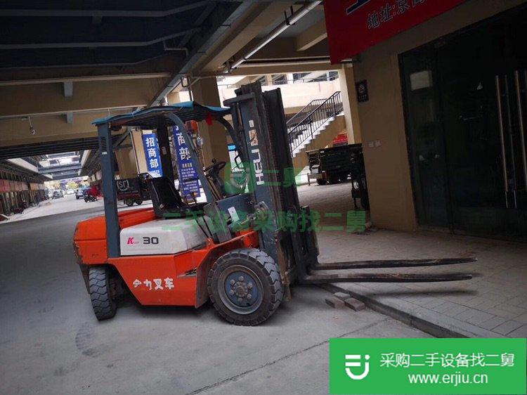出售二手合力3噸柴油叉車原版油漆九成新二手叉車